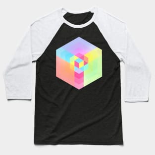 Color Cube Baseball T-Shirt